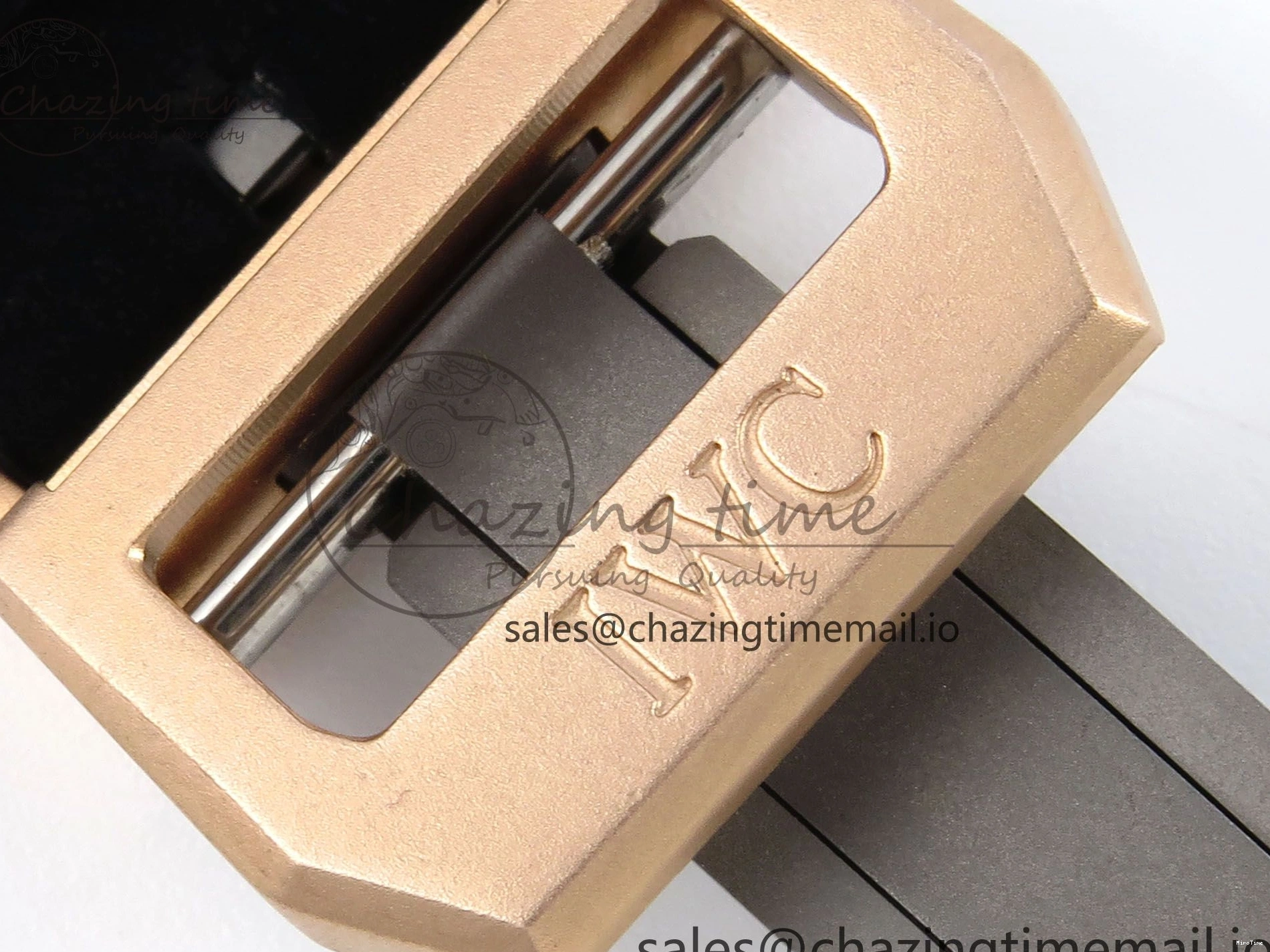 MIROTIME 0124 Affordable Big Pilot IW329703 M+F 1:1 Best Edition Black Dial on Black Nylon Strap MY 7004